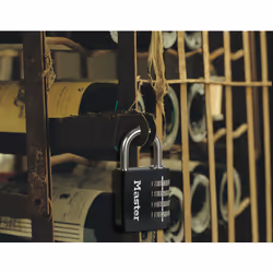 MASTER LOCK Cadenas combinaison programmable de 40mm ; noir