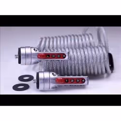 MASTER LOCK Antivol pour ordinateur avec cble s'enroulant - Combinaison chiffres