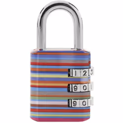 Cadenas à combinaison Master Lock n° 1509EURDAST - Multicolore Le cadenas à combinaison programmable Master Lock n° 1509EURDA ...