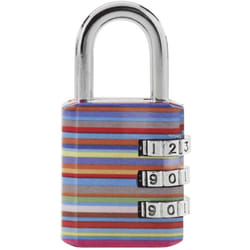 Master Lock - Cadenas à Combinaison Imprimé 6,2 x 3,2 x 1,4 cm Couleur Aléatoire