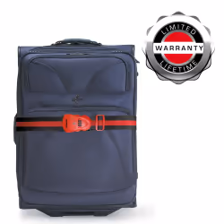 Master Lock 4702EURDRED Sangle pour Bagages avec Combinaison, Rouge, 190 x 6,5 x 4,8 cm