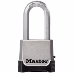 Master Lock Serrure à combinaison M176EURDLH 56 mm Acier