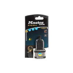 Master Lock - Cadenas à Clé Acier Laminé, 4 Clés, Excell Marine L.44 Mm
