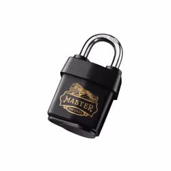 Cadenas acier laminé 54mm avec couverture anse alliage de bore 29mm, diam. 8mm 4 goupilles double verrouillage à billes prote ...