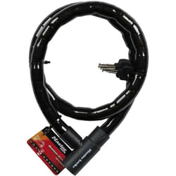 Master Lock - Cable de securite Antivol tresse pour 2 roues moto scooter velo 120 cm noir