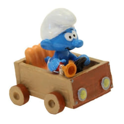 Figurine de collection - PIXI - Les Schtroumpfs - Caisse à savon 6479 - Édition limitée - 39 cm