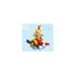 Figurine - Plastoy - Le Petit Prince - Renard en avion - PVC - 76 cm - Décoratif