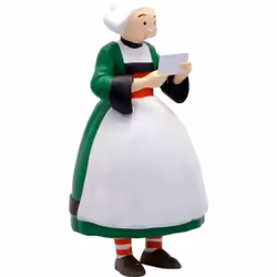 Figurine de collection Plastoy Bécassine portant une carte postale 61001 (2019)