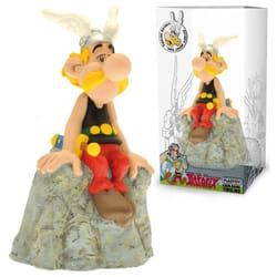 Plastoy - Tirelire Astérix sur son Rocher 14 cm