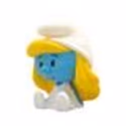 Tirelire - PLASTOY - Chibi Schtroumpfette - 16 cm - Plastique - Rose