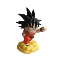 Tirelire Chibi Son Goku sur le Nuage Magique - Plastoy - Dragon Ball - Bleu - Mixte - 3 ans et plus