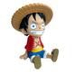 Tirelire - PLASTOY - Luffy - Multicolore - Plastique - Rond