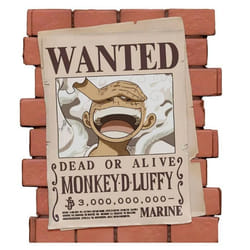 Tirelire - One Piece - Affiche Wanted Luffy