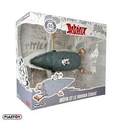 Tirelire - PLASTOY - Astérix Idéfix et le Romain écrasé - Plastique - 8 cm