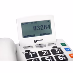 Geemarc Telecom Serenities Téléphone analog/dect Identification de l'appelant Blanc - Vue supplémentaire 6