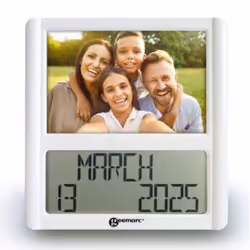 Geemarc Telecom Viso 5 Réveil numérique Blanc - Vue supplémentaire 2