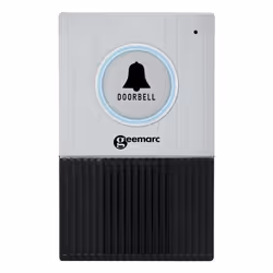 Geemarc Telecom Doorbell 595 U.L.E Noir, Argent - Vue supplémentaire 2