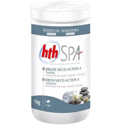 Brome 4 actions pour spa 1 kg - HTH
