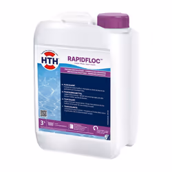 Description générale Le HTH RapidFloc est un floculant liquide conçu pour clarifier l'eau des piscines en agglomérant les par ...