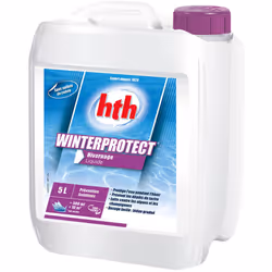Descriptif de hth WINTERPROTECT liquide hivernage piscine 5 litres Une fois l'hiver arrivé, la baignade est terminée mais pas ...