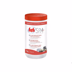 Chlore choc sans stabilisant Flash Désinfection pour spa 1 kg - HTH