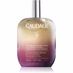 Un seul produit pour chouchouter votre peau et vos cheveux. L’huile de Soin Lissage &amp; Glow à l’huile d’argan, aux pépins  ...