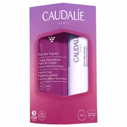 Caudalie Duo Crème Mains et Ongles Thé des Vignes 30 ml + Soin des Lèvres 4,5 g