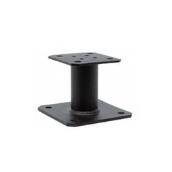 Pied de poteau fixe - Type A - Hauteur 100 mm - Finition noire - SIMPSON - PPA100PB