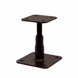 Pied de poteau réglable finition noire APB100/150PB SIMPSON