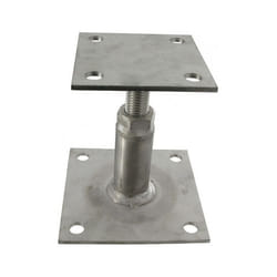 Pied de poteau réglable Inox A4 PPRIX SIMPSON
