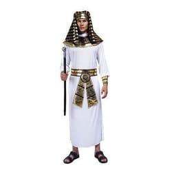 Déguisement de Pharaon blanc Egyptien
