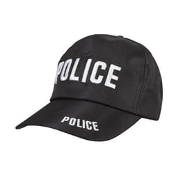 Casquette - POLICE - Adulte - Tissu - Noir - Réglable