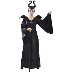 Déguisement Sorcellerie Reine Maléfique Femme - Polyester - Noir - Adulte - Normes UE - NO NAME