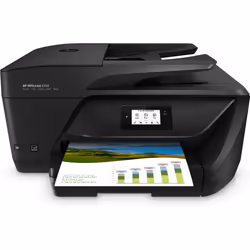 HP OfficeJet 6950, A jet d'encre thermique, Impression couleur, 4800 x 1200 DPI, A4, Impression directe, Noir