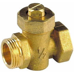 Robinet à boisseau foncé 601 mf - Diamètre : 1/2'
