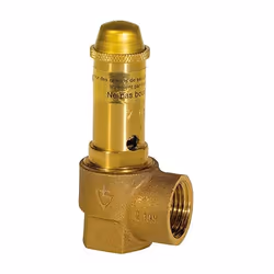 Présentation Soupape de sécurité sanitaire série bronze GS Utilisée contre les surpressions par formation de vapeur dans le g ...