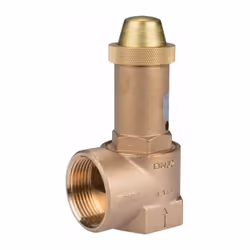 Soupape de sécurité pour installations d'eau sanitaire. Protège l'installation des surpressions dans le générateur.