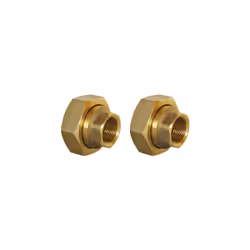 Présentation Lot de 2 raccords union Laiton Pour circulateurs G 1"1/2" (40/49) Sortie Femelle 3/4" (20/27) Thermador