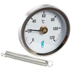 Thermador - Thermomètre applique à ressort 0 à120°C - Ø63