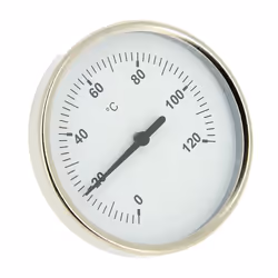 Thermomètre plongeur axial Ø80 Thermomètre à plongeur axial Caractéristiques Longeur du plongeur 5 CM Longueur du plongeur 45 ...