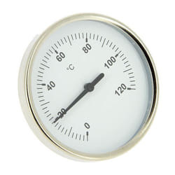 Thermomètre plongeur axial Ø80