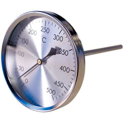 Thermador - Thermomètre Gaz et Fumées - 0 à 500°C - Ø80mm