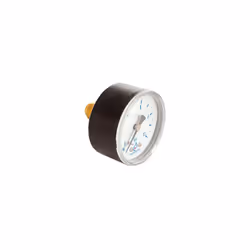 Présentation CARACTERISTIQUES manomètre : Cadran diamètre 50 mm, Raccord 1/4" (8/13), Plage de 0-4 bar, Ø50.