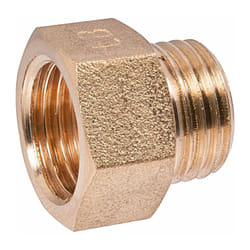 Thermador - Raccord laiton droit à visser - m 1/2' - f 1/2' - 246E