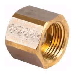 Raccord laiton hexagonal avec portée à visser - F 3/4' - 270G - Thermador Avec portée intérieure