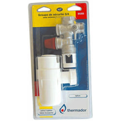 Thermador - Groupe de sécurité + siphon coque à suspendre