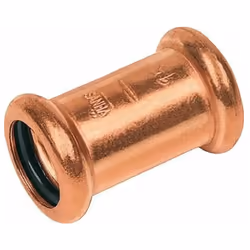 Manchon cuivre à sertir, diamètre 14 mm THERMADOR référence 627014. Manchon femelle / femelle, avec raccord à sertir universe ...