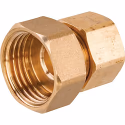 Raccord bicône droit laiton - F 1/2 - diamètre 10 mm