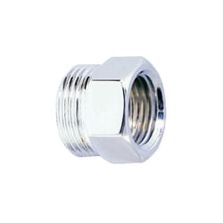 Thermador - Mamelon laiton mf chromé 6 pans jt plat 15x12