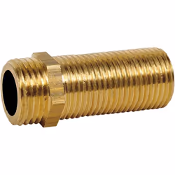 Présentation Rallonge laiton filetée Mâle Mâle 3/4" (20/27) - Longueur 40 mm La rallonge en laiton permet d'étendre la longue ...